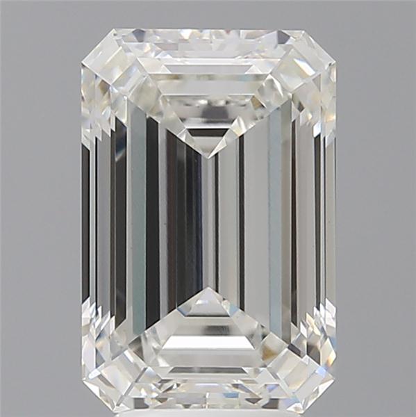 4.58 ct. emerald Lab Grown Diamond front image