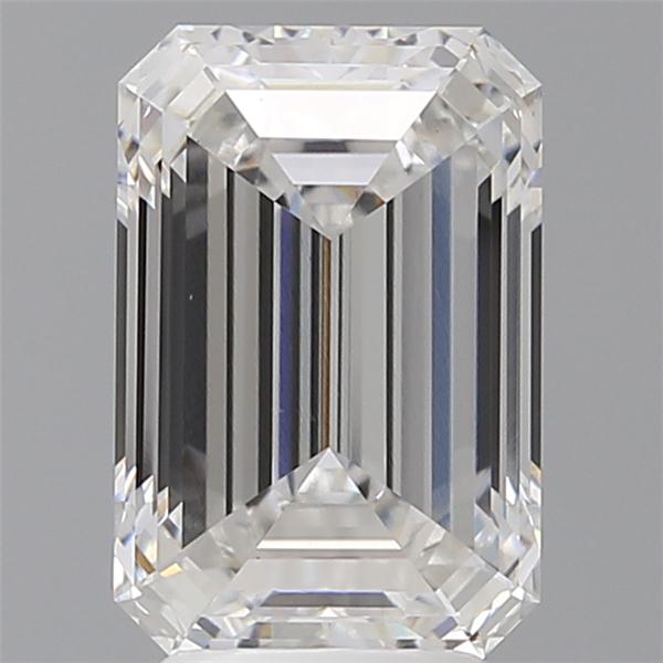 4.08 ct. emerald Lab Grown Diamond front image