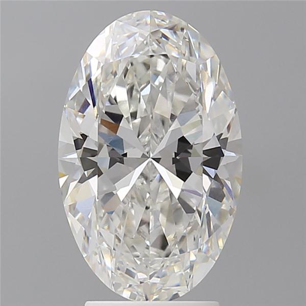 3.54 ct. oval Lab Grown Diamond front image