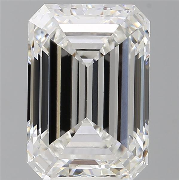 7.58 ct. emerald Lab Grown Diamond front image