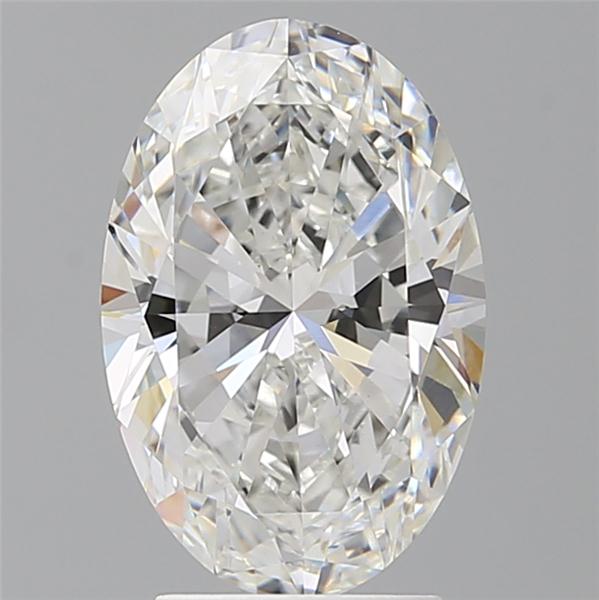 3.07 ct. oval Lab Grown Diamond front image