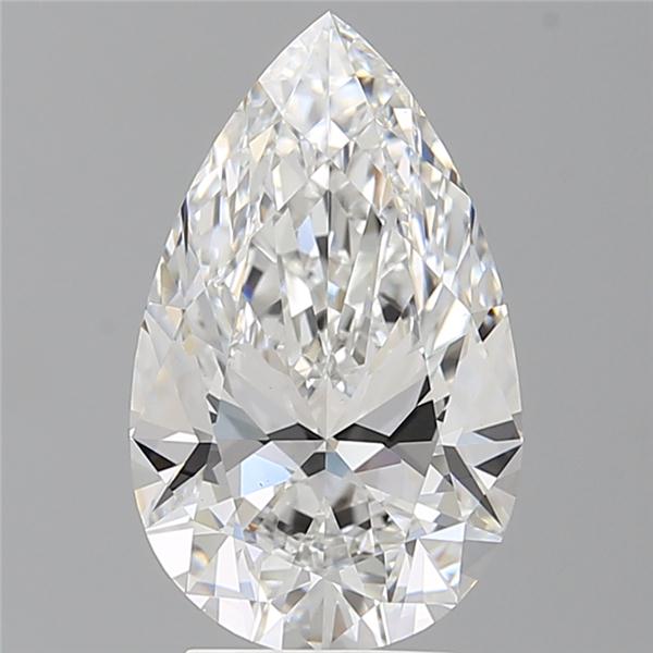 3.56 ct. pear Lab Grown Diamond front image