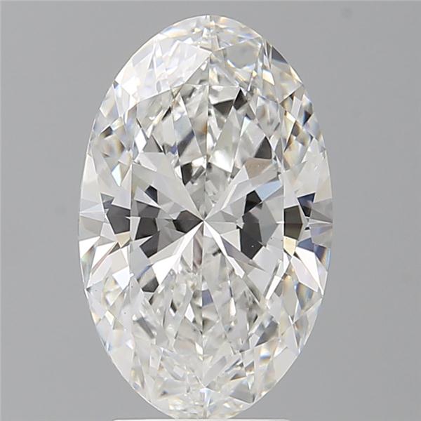 3.60 ct. oval Lab Grown Diamond front image