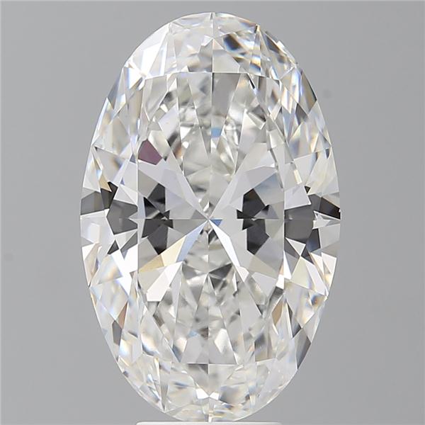 7.10 ct. oval Lab Grown Diamond front image