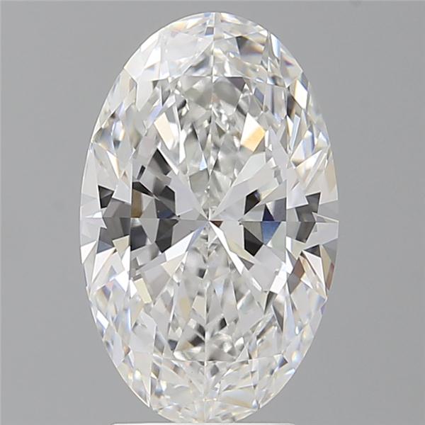 3.60 ct. oval Lab Grown Diamond front image