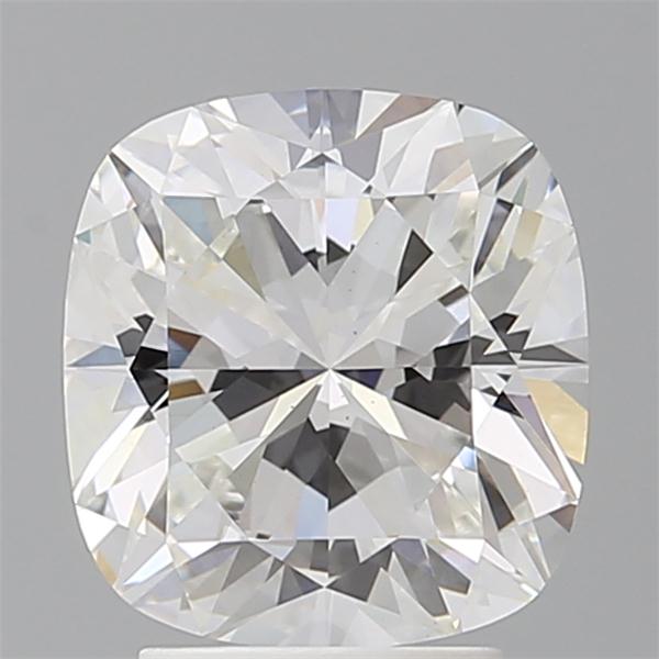 3.09 ct. cushion Lab Grown Diamond front image