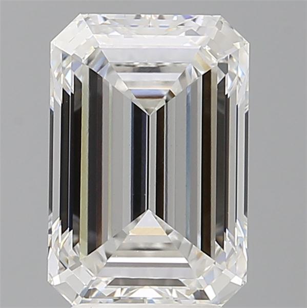 3.60 ct. emerald Lab Grown Diamond front image