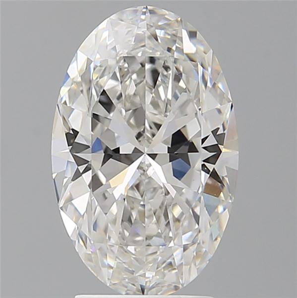 3.07 ct. oval Lab Grown Diamond front image