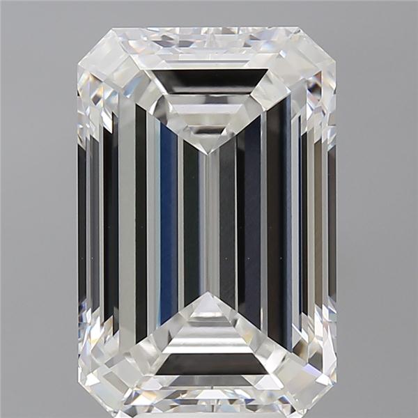 8.08 ct. emerald Lab Grown Diamond front image