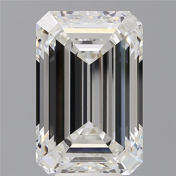 8.55 ct. emerald Lab Grown Diamond front image