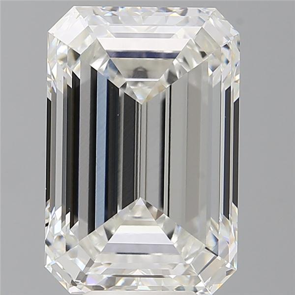 8.10 ct. emerald Lab Grown Diamond front image