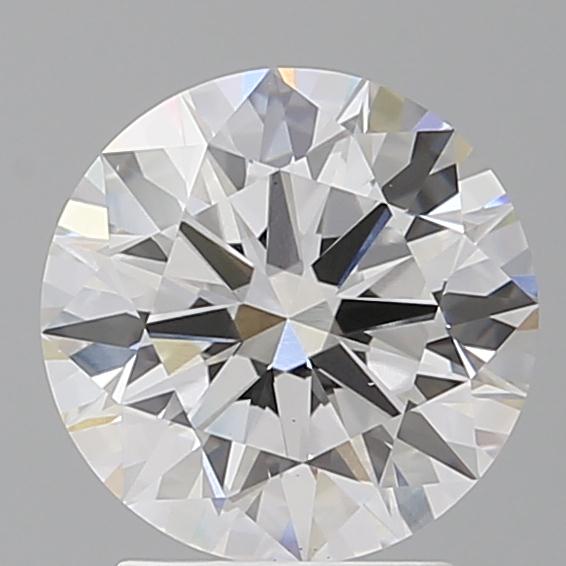 2.56 ct. round Lab Grown Diamond front image