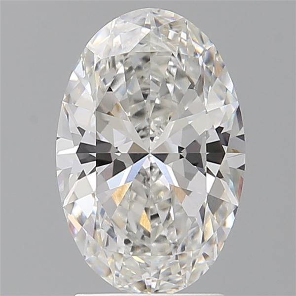 2.56 ct. oval Lab Grown Diamond front image