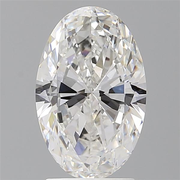 2.50 ct. oval Lab Grown Diamond front image