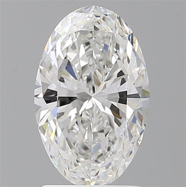 2.02 ct. oval Lab Grown Diamond front image