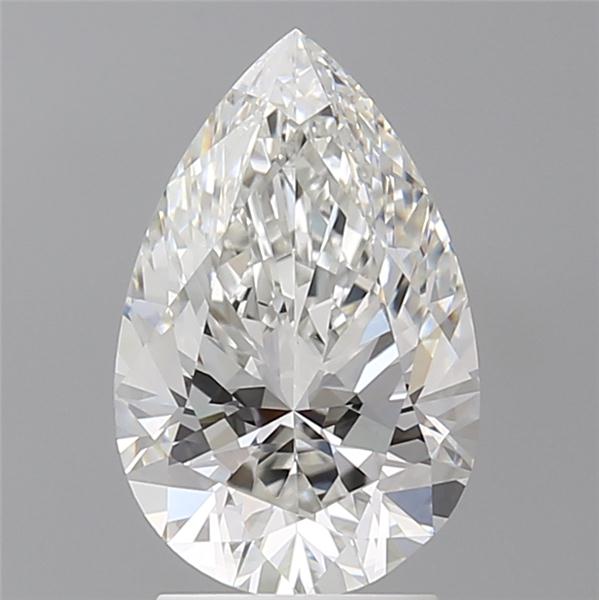 2.60 ct. pear Lab Grown Diamond front image