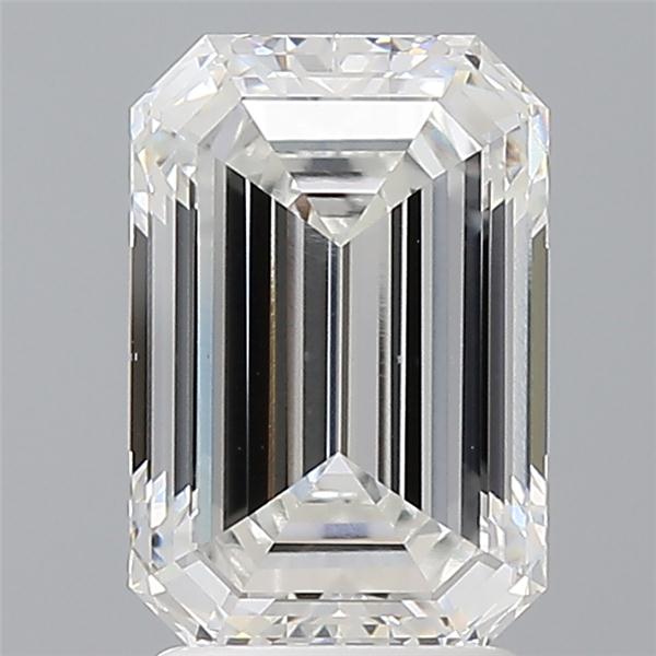 2.60 ct. emerald Lab Grown Diamond front image