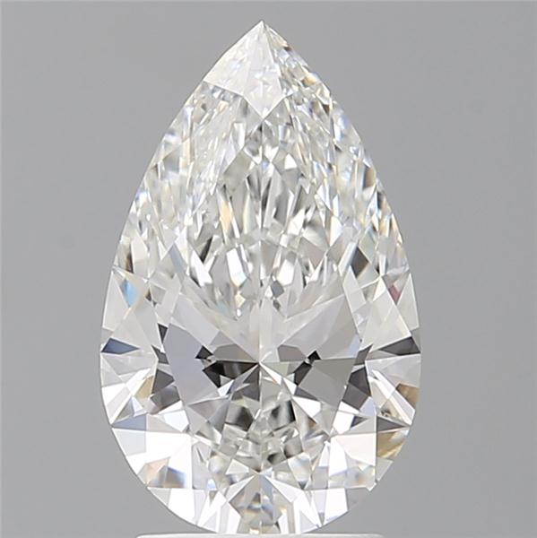2.50 ct. pear Lab Grown Diamond front image