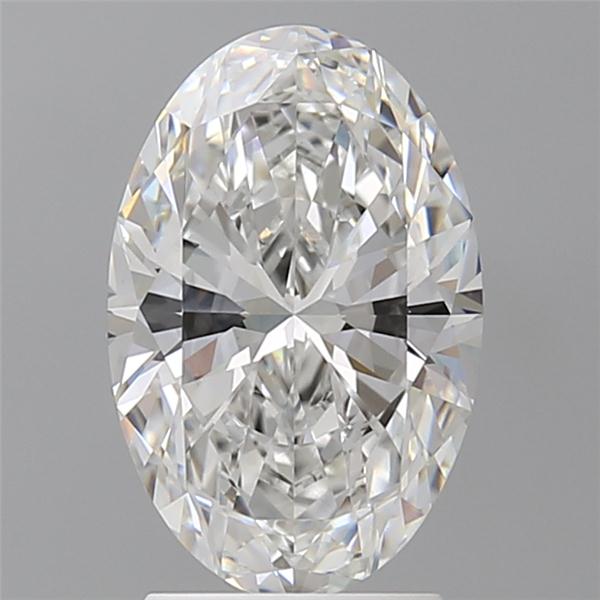 2.58 ct. oval Lab Grown Diamond front image