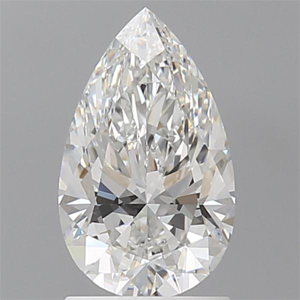 1.60 ct. pear Lab Grown Diamond front image