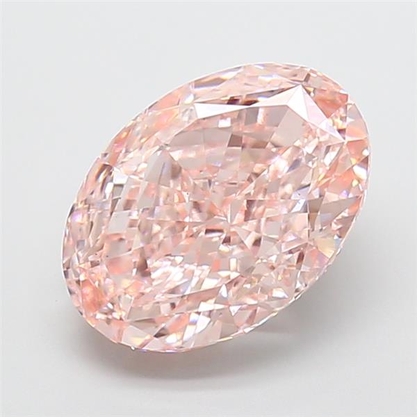 5.53 ct. oval Lab Grown Diamond front image
