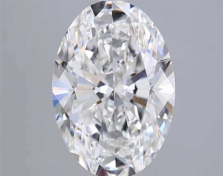 2.54 ct. oval Lab Grown Diamond front image