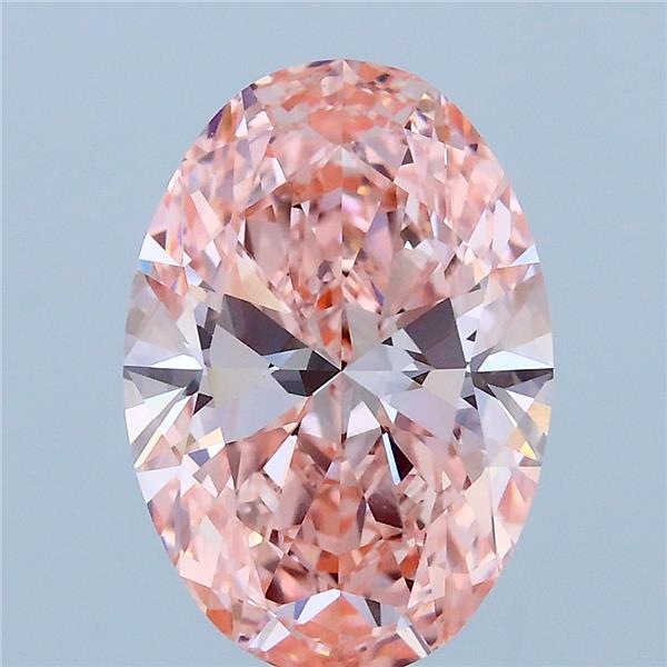 2.91 ct. oval Lab Grown Diamond front image