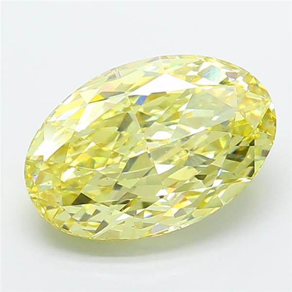 6.56 ct. oval Lab Grown Diamond front image