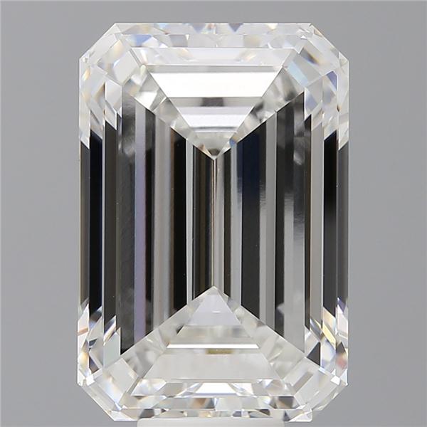 12.58 ct. emerald Lab Grown Diamond front image