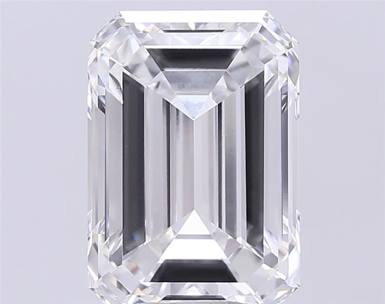 8.09 ct. emerald Lab Grown Diamond front image