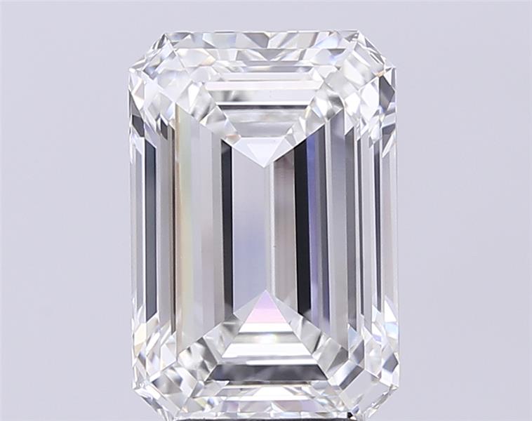 5.30 ct. emerald Lab Grown Diamond front image