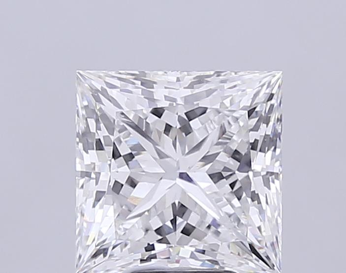 6.59 ct. princess Lab Grown Diamond front image