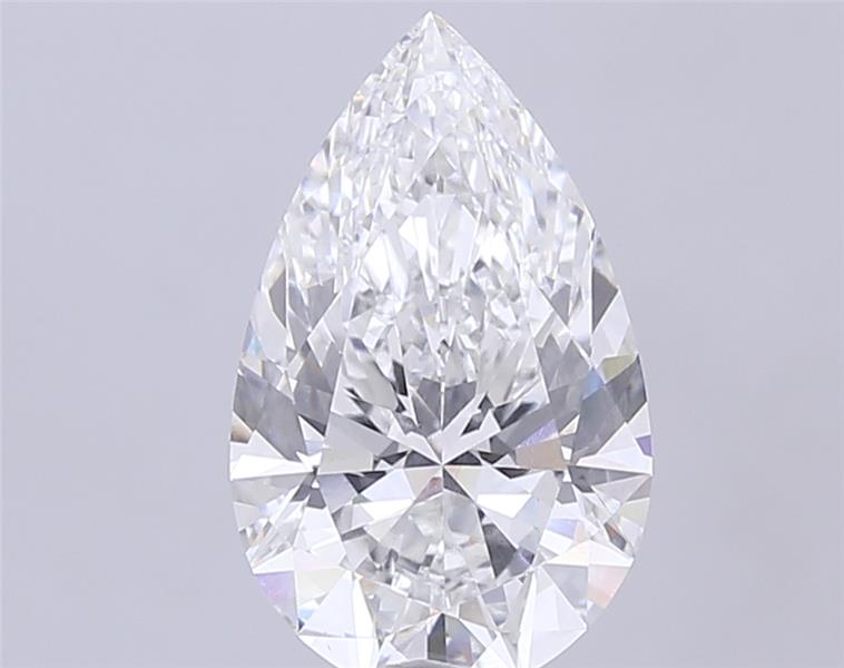8.02 ct. pear Lab Grown Diamond front image