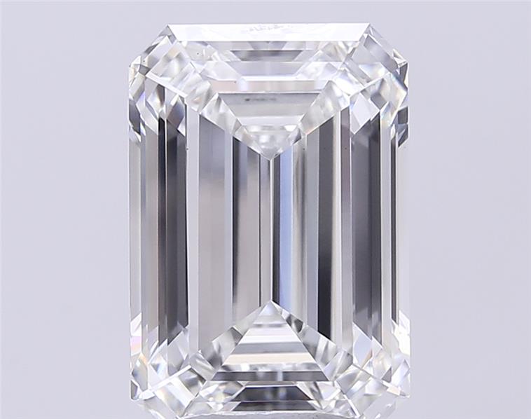 8.51 ct. emerald Lab Grown Diamond front image