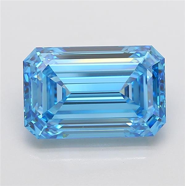 8.03 ct. emerald Lab Grown Diamond front image