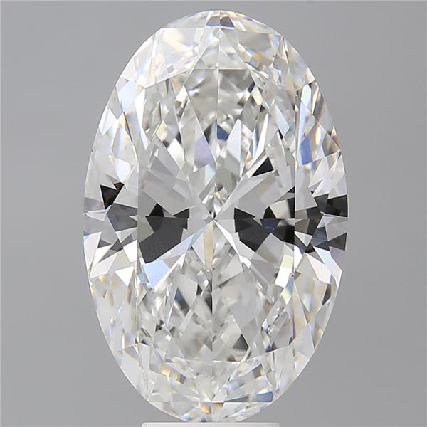 9.01 ct. oval Lab Grown Diamond front image