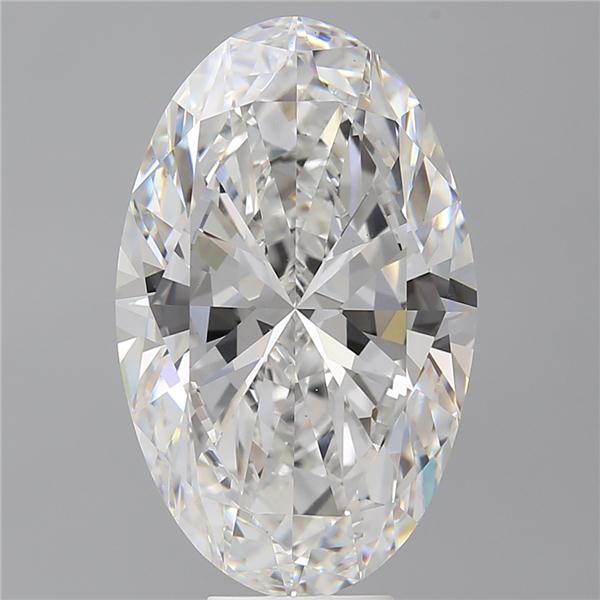 9.09 ct. oval Lab Grown Diamond front image