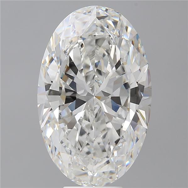 9.53 ct. oval Lab Grown Diamond front image