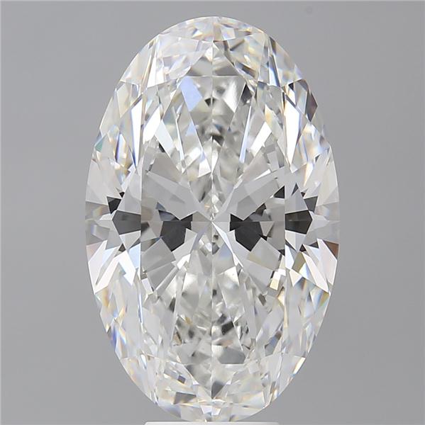 9.07 ct. oval Lab Grown Diamond front image