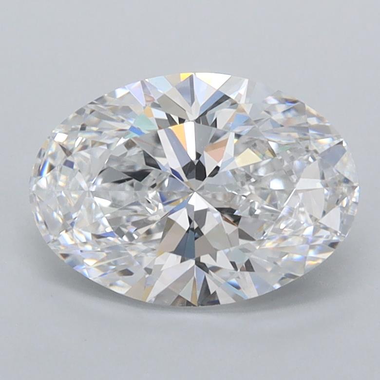 1.52 ct. oval Lab Grown Diamond front image