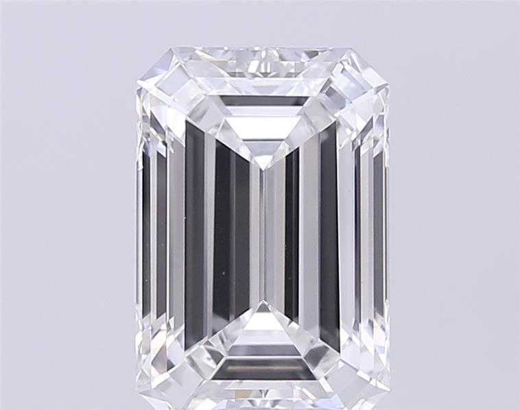 5.13 ct. emerald Lab Grown Diamond front image