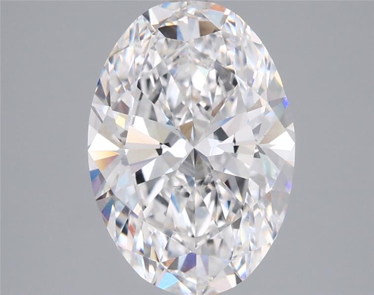 3.06 ct. oval Lab Grown Diamond front image