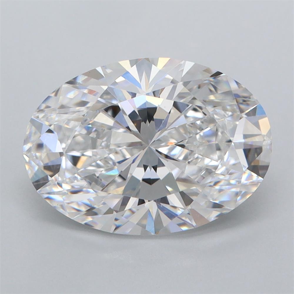 3.07 ct. oval Lab Grown Diamond front image