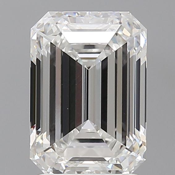 2.60 ct. emerald Lab Grown Diamond front image