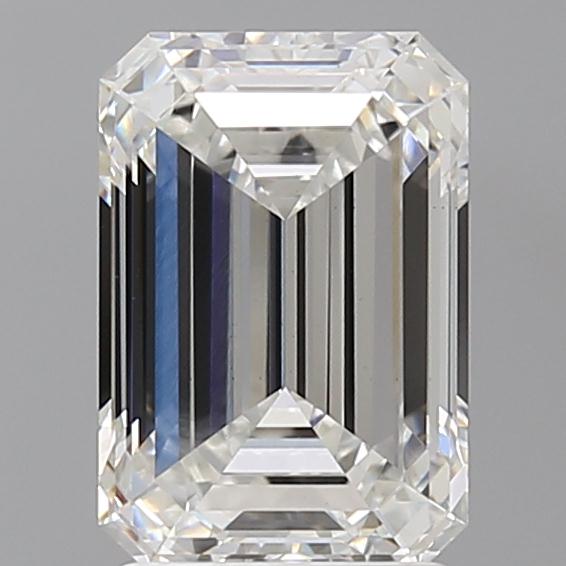 2.58 ct. emerald Lab Grown Diamond front image