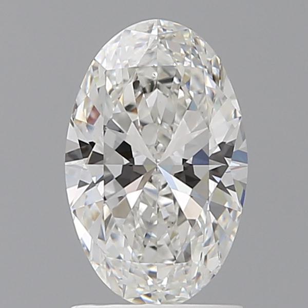 1.58 ct. oval Lab Grown Diamond front image