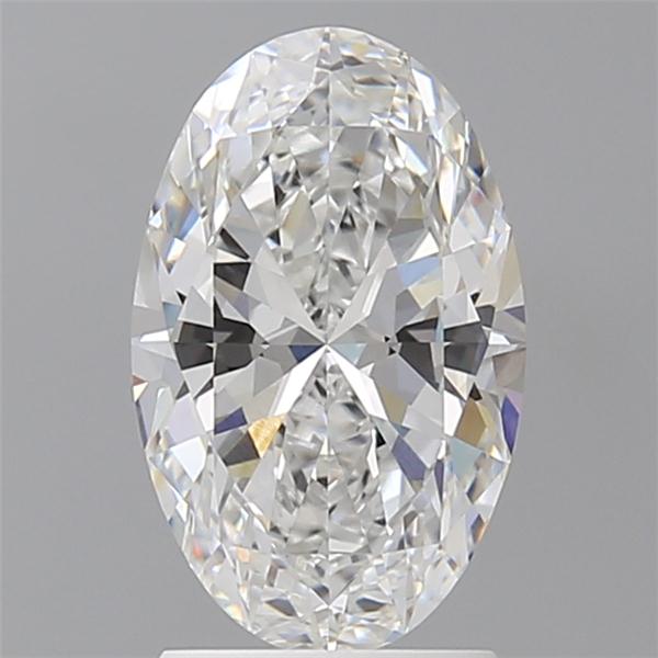 2.10 ct. oval Lab Grown Diamond front image