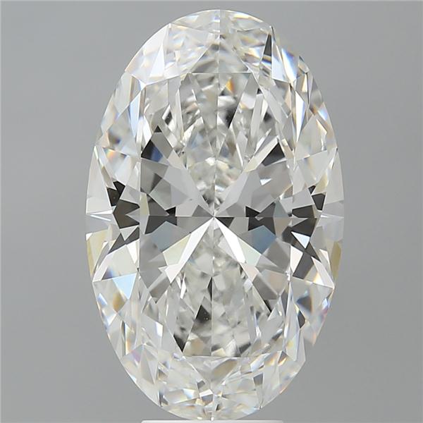 7.56 ct. oval Lab Grown Diamond front image