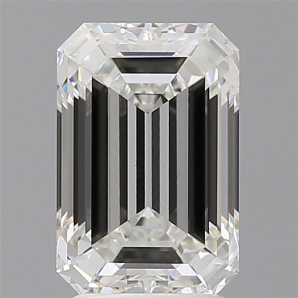 3.04 ct. emerald Lab Grown Diamond front image