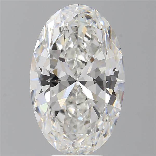 7.56 ct. oval Lab Grown Diamond front image